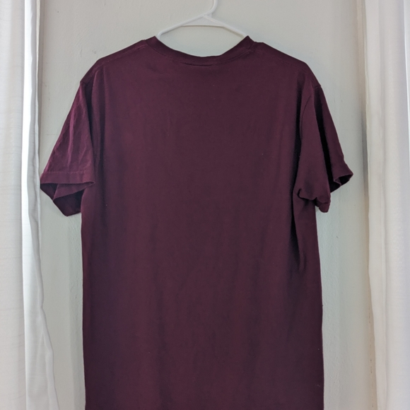 Channel 5 Angry Fire Bird Shirt Maroon - Picture 2 of 4